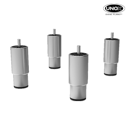 Unox Adjustable feet for positioning the prover. This kit contains 4 feet. XR608.