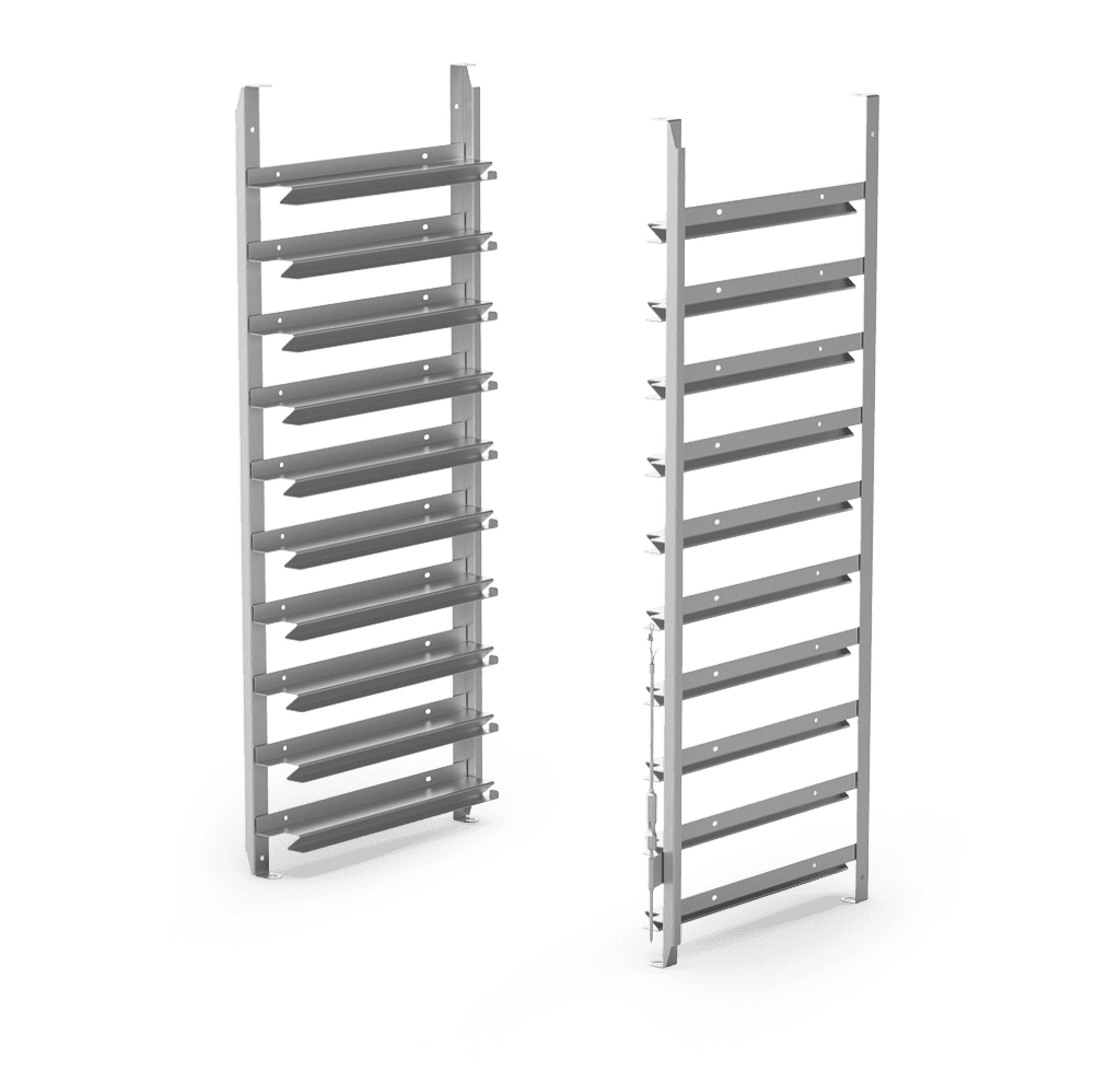 Unox It allows the use of GN 1/1 and 600x400 trays. XUC067.