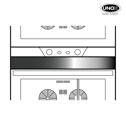 Unox This kit includes everything you need to install and stack two electric ovens. XWNQA-00EF-E.