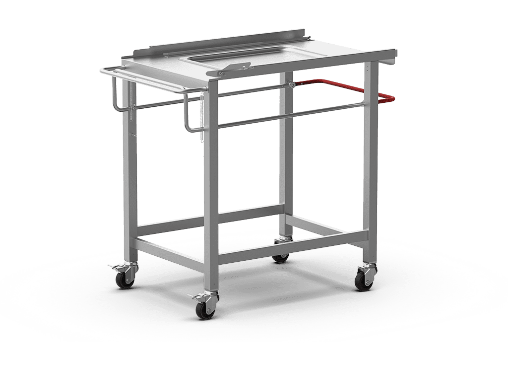 Unox It allows the movement of the tray holder basket and the correct coupling with the oven. XWVYC-0021.
