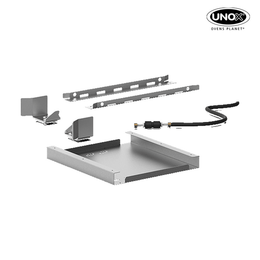Unox It allows the secure coupling of the trolley to a neutral cabinet. XWVYC-CK11.