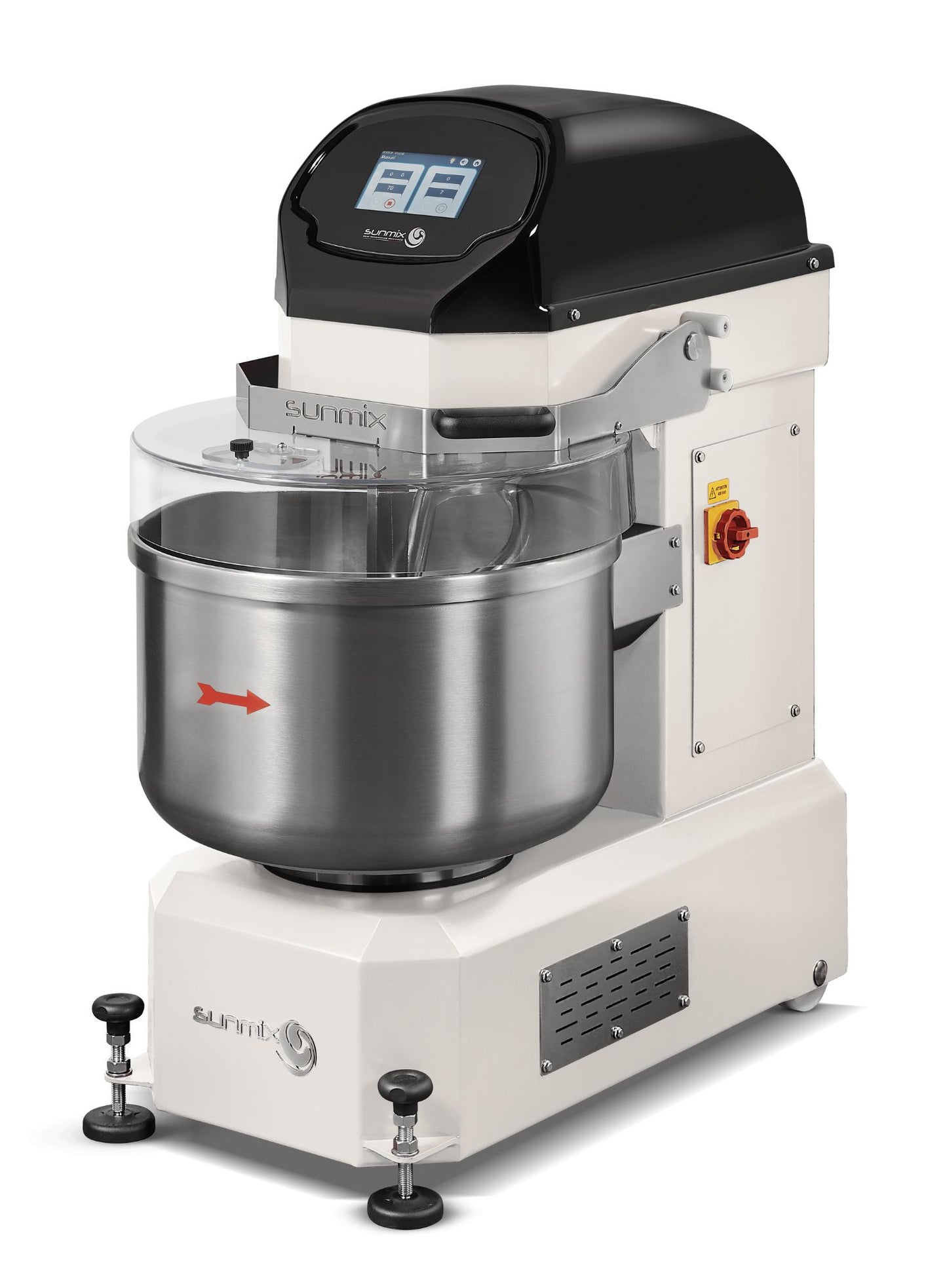 Sunmix QUEEN 40-2 spiral dough mixer in Bianco Puro