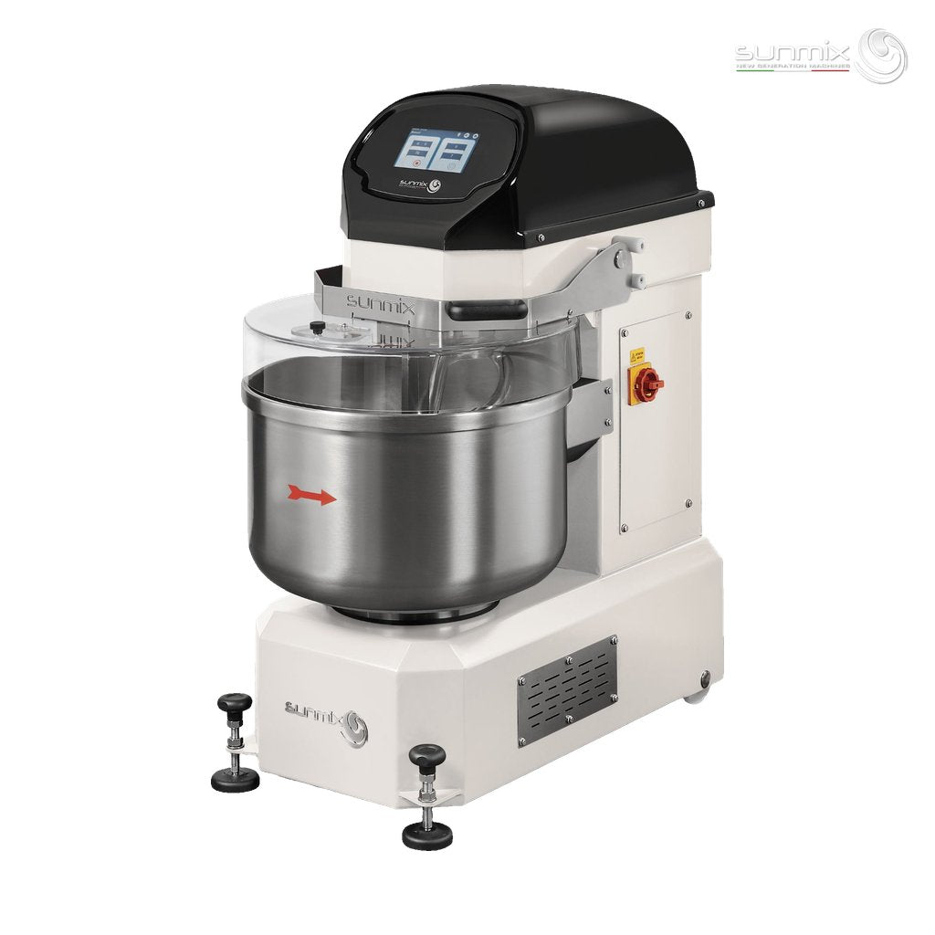 Sunmix QUEEN 160-2 spiral dough mixer in Bianco Puro